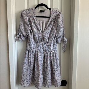 Nightwalker floral V-Neck Dress